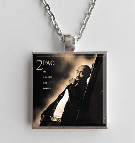2Pac - Me Against the World - Album Cover Art Pendant Necklace