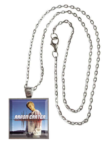 Aaron Carter - Another Earthquake - Album Cover Art Pendant Necklace
