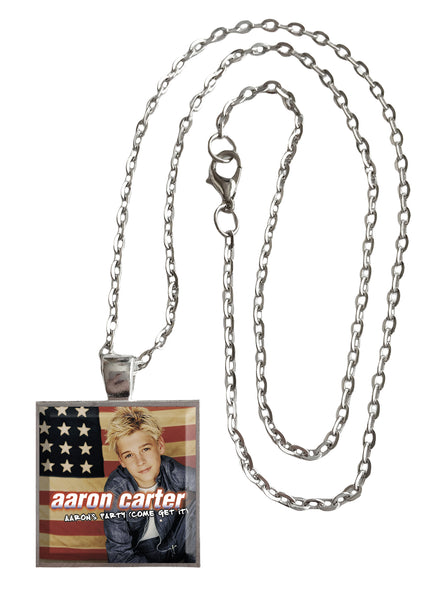 Aaron Carter - Aaron's Party (Come Get It) - Album Cover Art Pendant Necklace