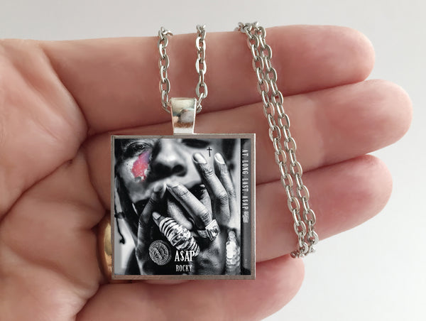 A$AP Rocky - At Long Last - Album Cover Art Pendant Necklace - Hollee
