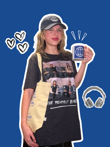 Kirsten Izer The Perfect Hire “All My Insecurities on a Tote Tote"