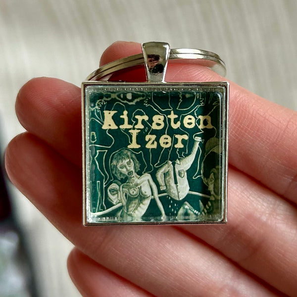 Kirsten Izer "No One's Invited" Keychain
