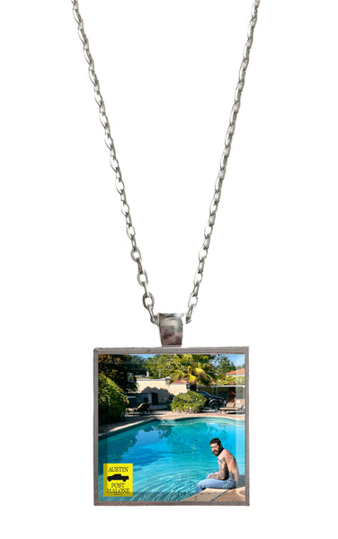 Post Malone - Austin - Album Cover Art Pendant Necklace