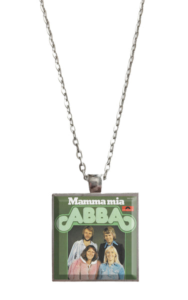 ABBA - Mamma Mia - Album Cover Art Pendant Necklace