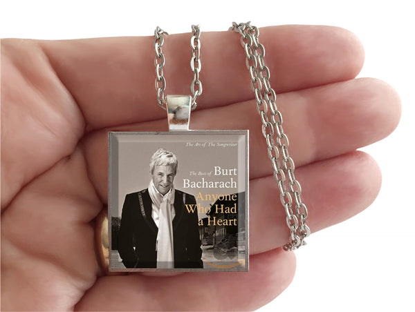 Burt Bacharach - Anyone Who Had A Heart - Album Cover Art Pendant Necklace