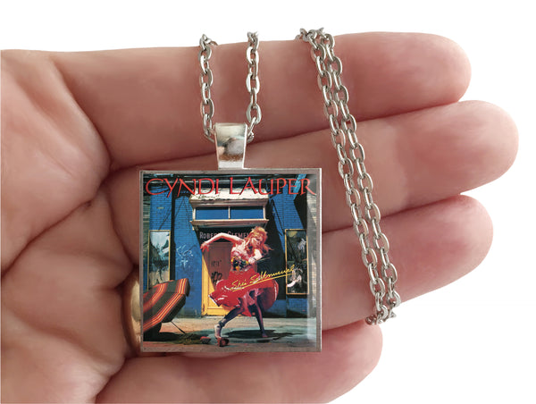 Cyndi Lauper - She's So Unusual - Album Cover Art Pendant Necklace