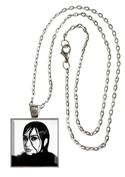 Demi Lovato - Revamped - Album Cover Art Pendant Necklace