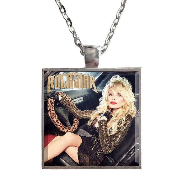 Dolly Parton - Rockstar - Album Cover Art Pendant Necklace