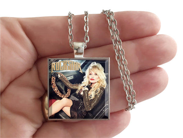 Dolly Parton - Rockstar - Album Cover Art Pendant Necklace