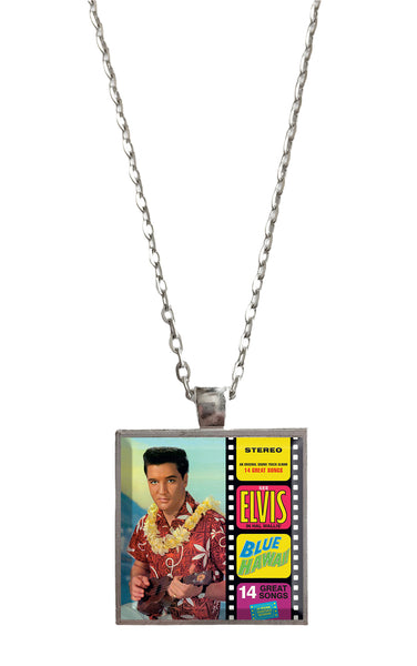 Elvis Presley - Blue Hawaii - Album Cover Art Pendant Necklace