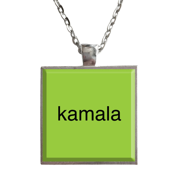 Kamala Harris Brat for President Campaign Pendant Necklace