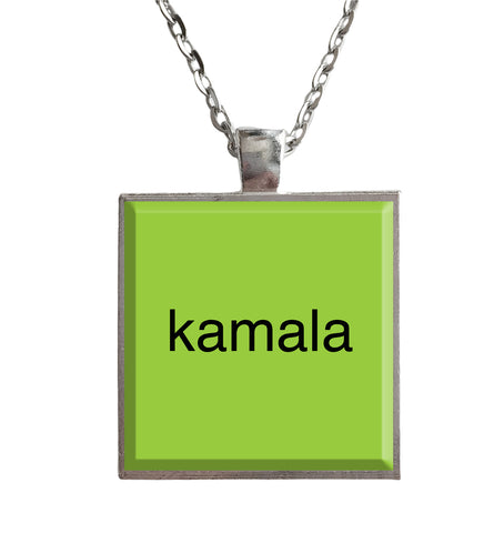 Kamala Harris Brat for President Campaign Pendant Necklace