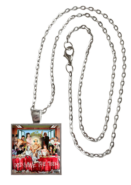 Mod Sun - God Save the Teen - Album Cover Art Pendant Necklace