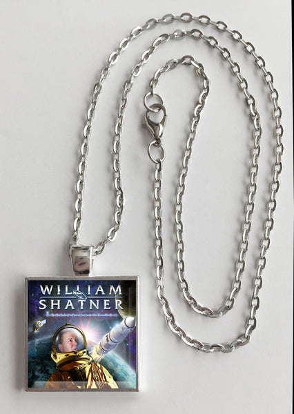 William Shatner - Seeking Major Tom - Album Cover Art Pendant Necklace