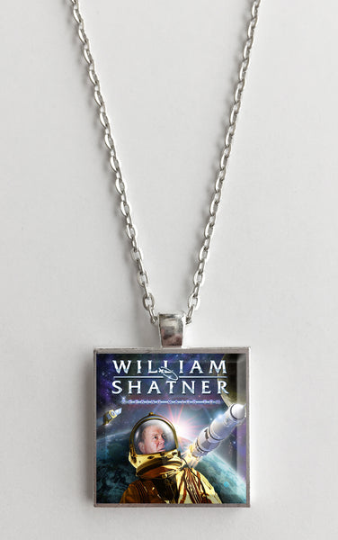 William Shatner - Seeking Major Tom - Album Cover Art Pendant Necklace