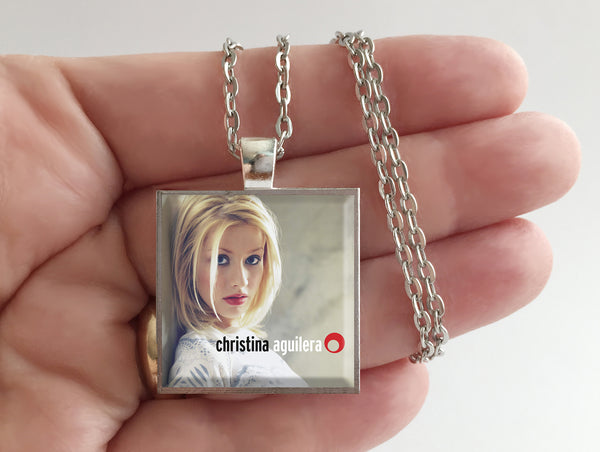 Christina Aguilera - Self Titled - Album Cover Art Pendant Necklace - Hollee