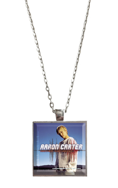 Aaron Carter - Another Earthquake - Album Cover Art Pendant Necklace