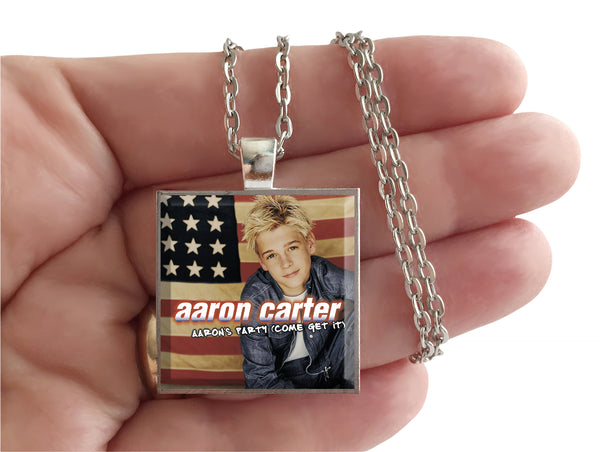 Aaron Carter - Aaron's Party (Come Get It) - Album Cover Art Pendant Necklace