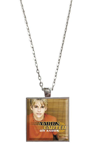 Aaron Carter - Oh Aaron - Album Cover Art Pendant Necklace