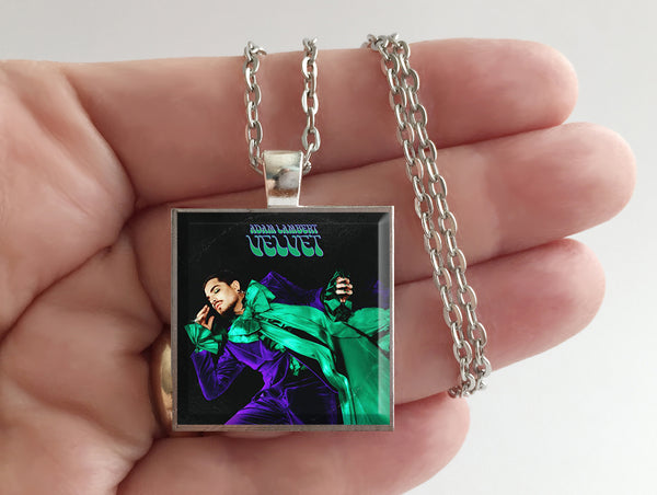 Adam Lambert - Velvet - Album Cover Art Pendant Necklace
