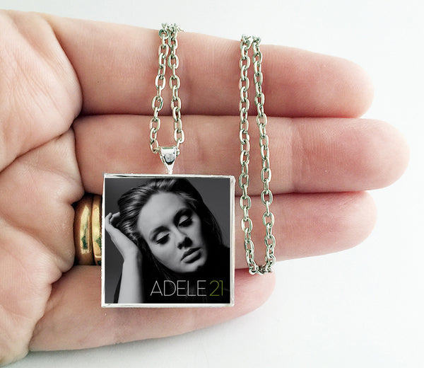 Adele - 21 - Album Cover Art Pendant Necklace - Hollee