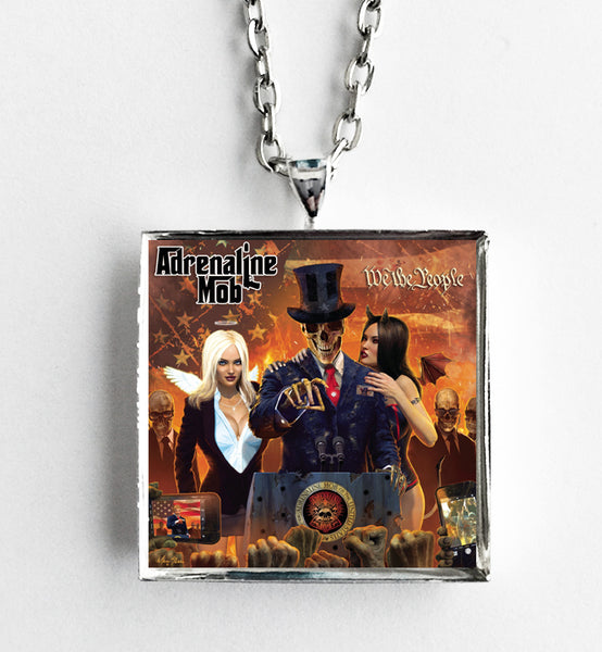 Adrenaline Mob - We The People - Album Cover Art Pendant Necklace - Hollee
