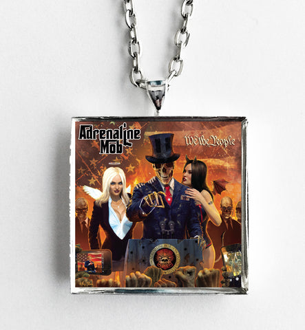 Adrenaline Mob - We The People - Album Cover Art Pendant Necklace - Hollee