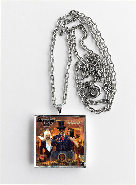 Adrenaline Mob - We The People - Album Cover Art Pendant Necklace - Hollee
