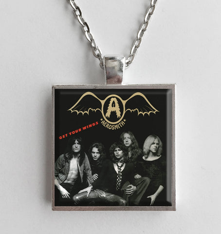 Aerosmith - Get Your Wings - Album Cover Art Pendant Necklace - Hollee