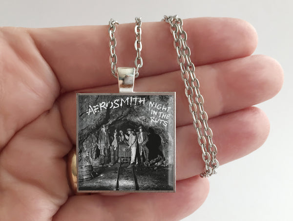 Aerosmith - Night in the Ruts - Album Cover Art Pendant Necklace - Hollee