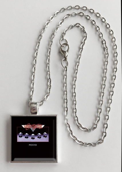 Aerosmith - Rocks - Album Cover Art Pendant Necklace - Hollee