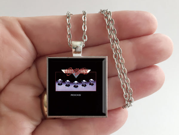 Aerosmith - Rocks - Album Cover Art Pendant Necklace - Hollee