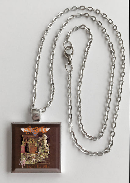 Aerosmith - Toys in the Attic - Album Cover Art Pendant Necklace - Hollee