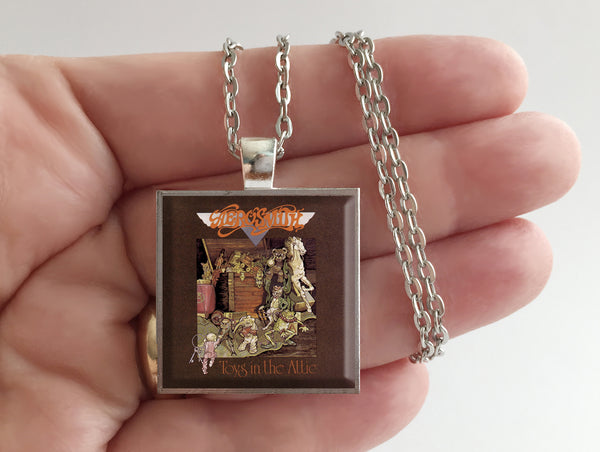 Aerosmith - Toys in the Attic - Album Cover Art Pendant Necklace - Hollee