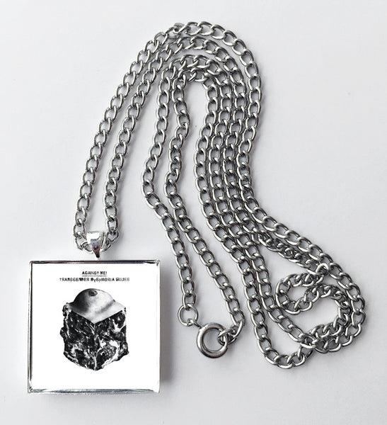 Against Me! - Transgender Dysphoria Blues - Album Cover Art Pendant Necklace - Hollee