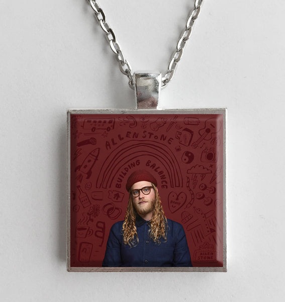 Allen Stone - Building Balance - Album Cover Art Pendant Necklace - Hollee