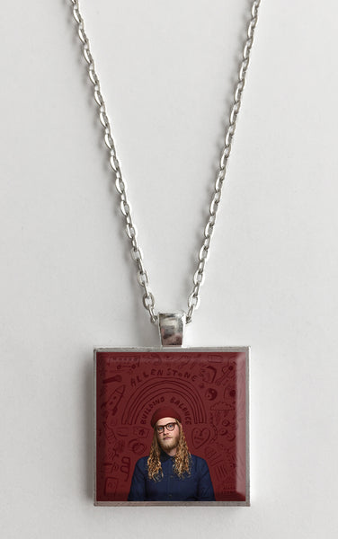 Allen Stone - Building Balance - Album Cover Art Pendant Necklace - Hollee