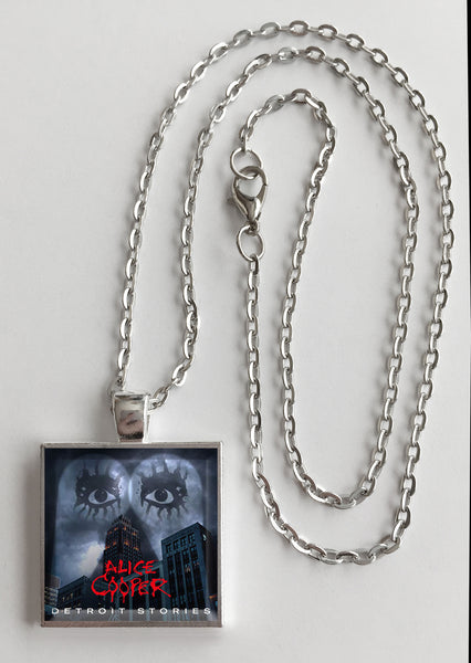 Alice Cooper - Detroit Stories - Album Cover Art Pendant Necklace