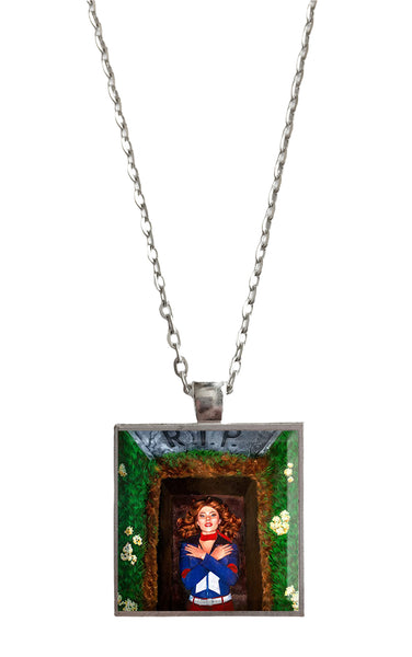 Allison Ponthier - Faking My Own Death - Album Cover Art Pendant Necklace