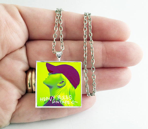 Alma - Heavy Rules Mixtape - Album Cover Art Pendant Necklace - Hollee