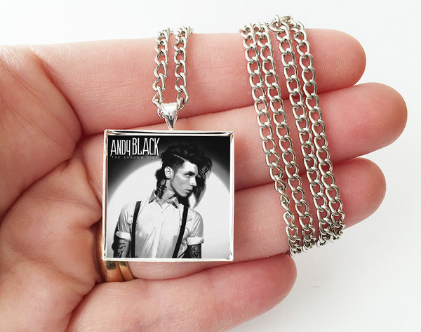 Andy Black - The Shadow Side - Album Cover Art Pendant Necklace - Hollee