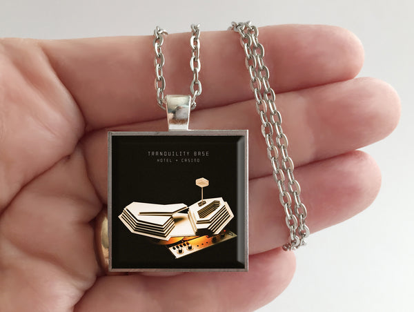 Arctic Monkeys - Tranquility Base Hotel & Casino - Album Cover Art Pendant Necklace - Hollee