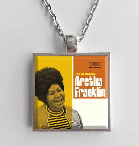 Aretha Franklin - The Electrifying - Album Cover Art Pendant Necklace - Hollee