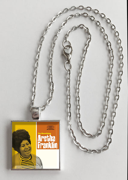 Aretha Franklin - The Electrifying - Album Cover Art Pendant Necklace - Hollee