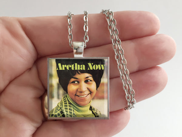 Aretha Franklin - Now - Album Cover Art Pendant Necklace - Hollee