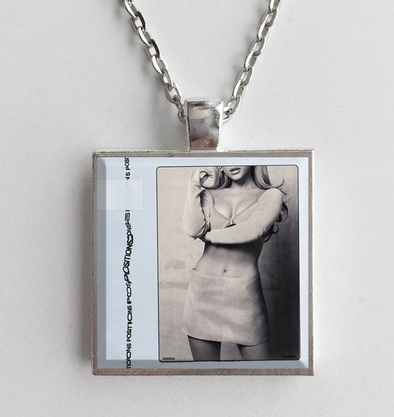 Ariana Grande - Positions - Album Cover Art Pendant Necklace (Single)