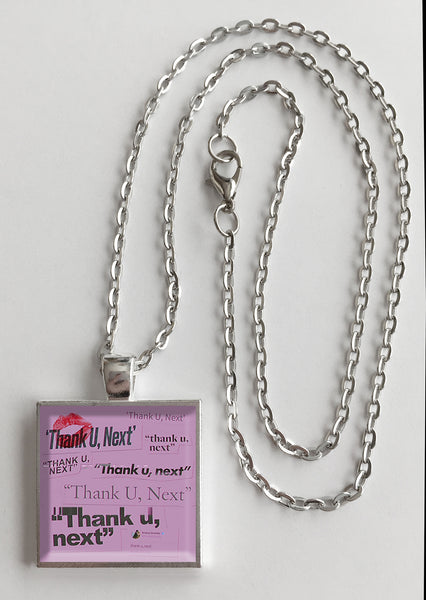 Ariana Grande - Thank U, Next - Album Cover Art Pendant Necklace (Single) - Hollee