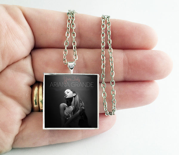 Ariana Grande - Yours Truly - Album Cover Art Pendant Necklace - Hollee