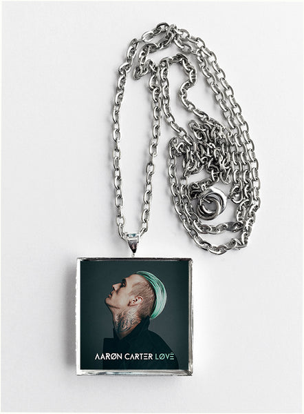 Aaron Carter - Love - Album Cover Art Pendant Necklace - Hollee