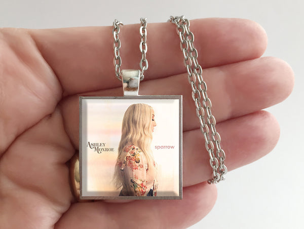 Ashley Monroe - Sparrow - Album Cover Art Pendant Necklace - Hollee